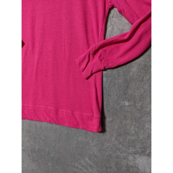 🍑COL STORY Women Knit Sweater Pullover Long Sleeve Solid Pink LARGE(12-14) - Picture 8 of 10